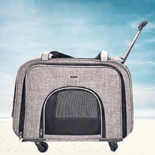 Корзина для ребенка ничья-барная коробка для собак прогулочная коляска для домашних животных Путешествия собака рюкзак для прогулок хозяйственная тележка 58x38x32 см питомник Parm