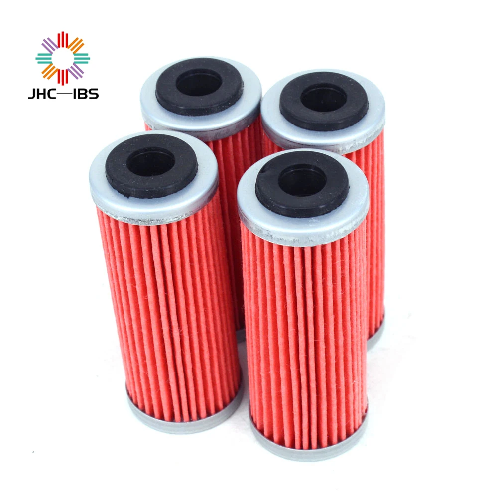 Мотоциклетный масляный фильтр для двигателя 4 шт. автомобиля мотоцикла