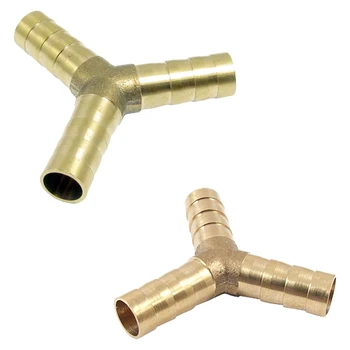 

Y-hose connector made of brass, 3-way connector, for 8 mm hoses