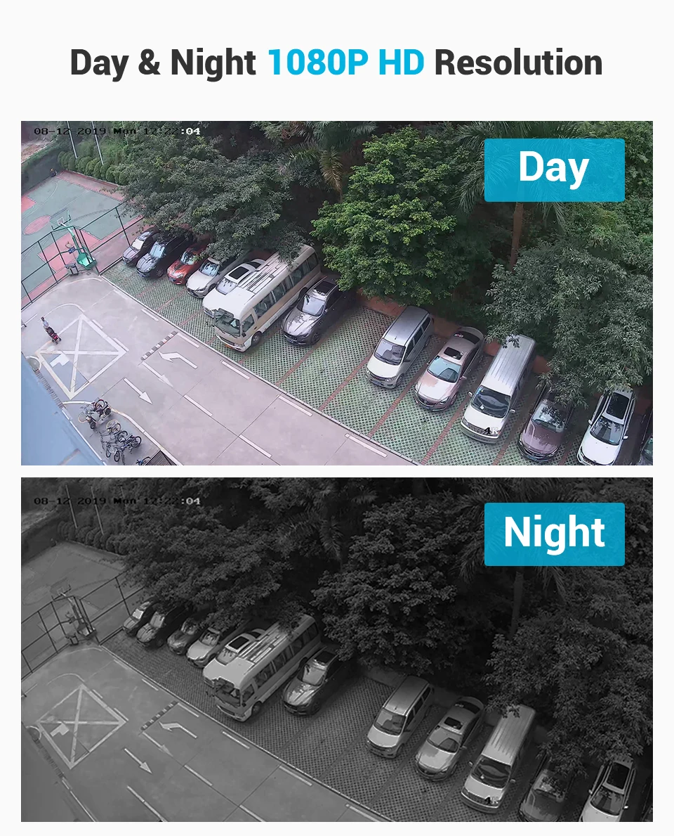 Sistema de Segurança Livre à Prova de Intempéries Gravação de Áudio Nvr com 4x 2mp ao ar Sannce Poe H.265 5mp 6x 8x ip Câmeras Cctv Kit 8ch 1080 p Fhd 4 de segurança h.265 5mp nvr com 4x