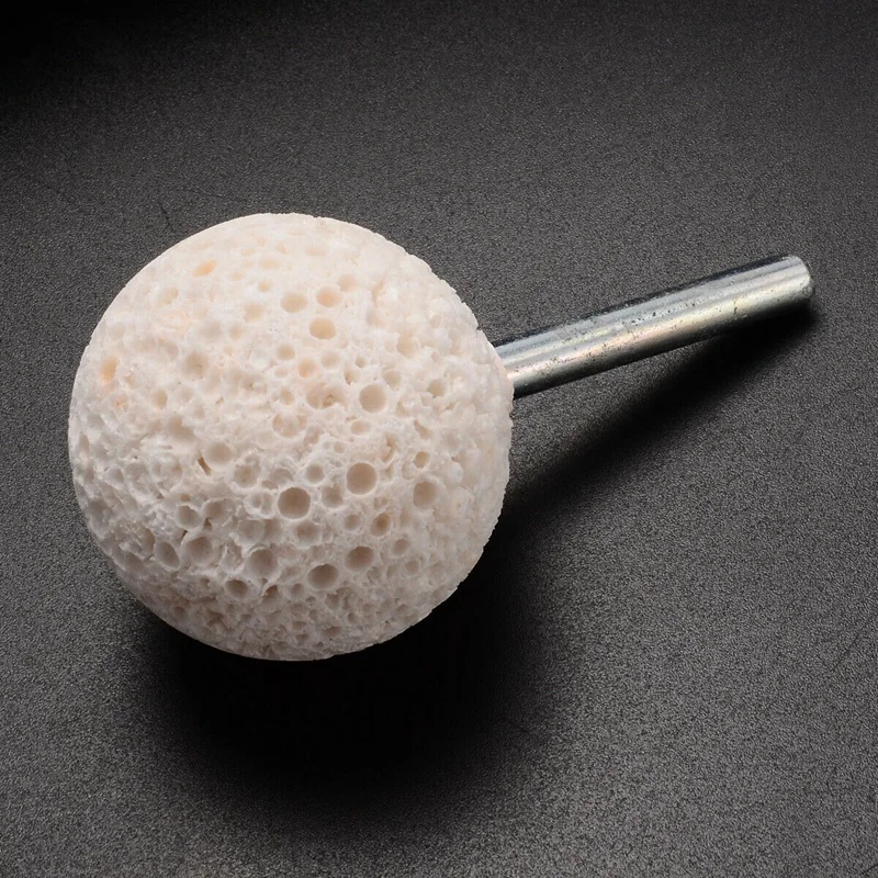 

1Pcs 6X40Mm Grinding Wheel with Handles, Automobile Tire Grinding Head, Rubber Surface Polishing Head