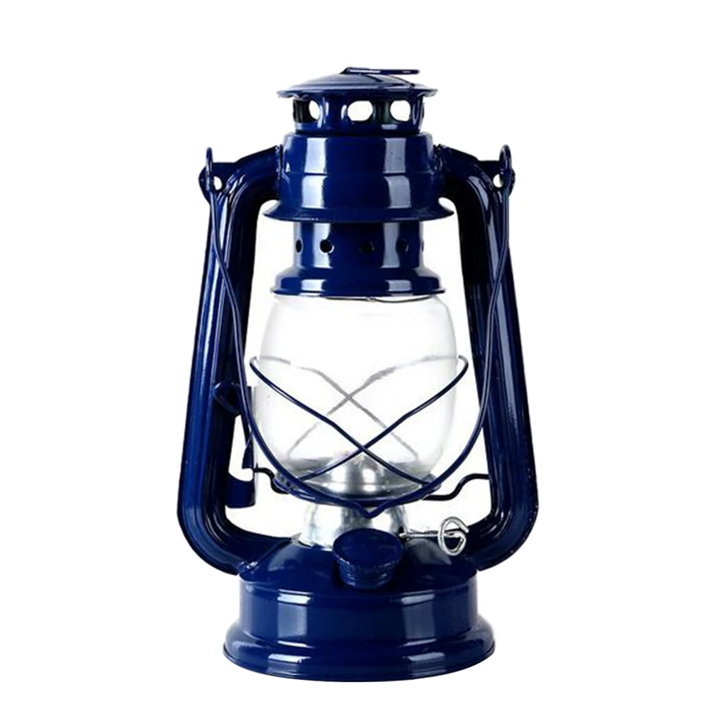 Kerosene Lamp Indoor Outdoor Hiking Metal Lantern Wedding Party Decor Camping Oil Lantern for Home Cafe Bar  Wall Decor