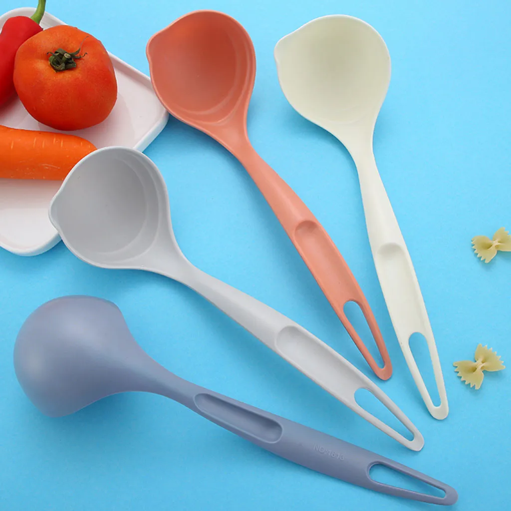 

Bamboo Fibre Tablespoon Home Tableware Large Spoons Long Handle Kitchen Wooden Cooking Spoon Soup-Ladle Dinnerware Tool Gadgets