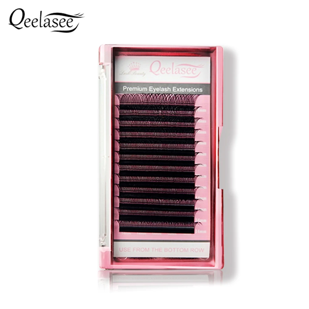 Qeelasee 10 pcs/lot Y-shape Lashes Hand-woven Faux Mink YY Eyelashes Super Soft False Eyelash Grafting Russian volume Lashes 3
