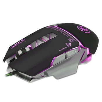 

IMICE Gaming Mouse Ergonomic Wired Mouse 7 Keys LED 3200 DPI Mice Silent Mause with Backlight for PC Laptop