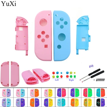 

YuXi DIY Replacement Housing joy-Con Shell Case Set for Switch NS NX Console and Right Left Switch Joycon Controller Shell