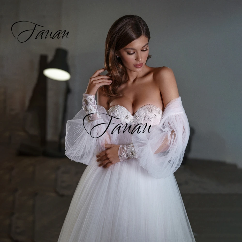 New Sweetheart See-Through Cap Sleeve Wedding Dress A-Line Appliques Sexy Backless Bridal Gown robe de soirée de mariage платье beach wedding dresses