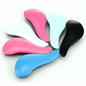 

Detangling Hair Brush Combs Salon Gentle Anti-static Brush For Baby Kids and Women Tangle Wet Dry Bristles Handle Tangle Curly
