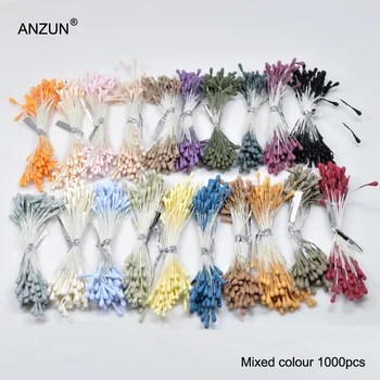 

2mm 600pcs Moulti Artificial Matte Flower stamen Mini Pearl Floral pistil For Wedding Party Home Decoration DIY Accessories