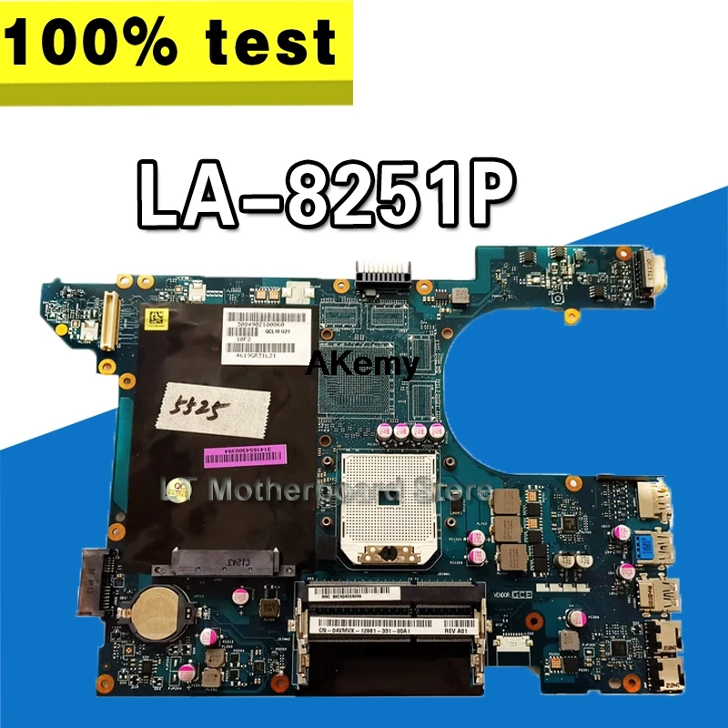 

Original laptop motherboard For dell 15R 521R CN-04VMVX 04VMVX 4VMVX QCL10 LA-8251P Main board