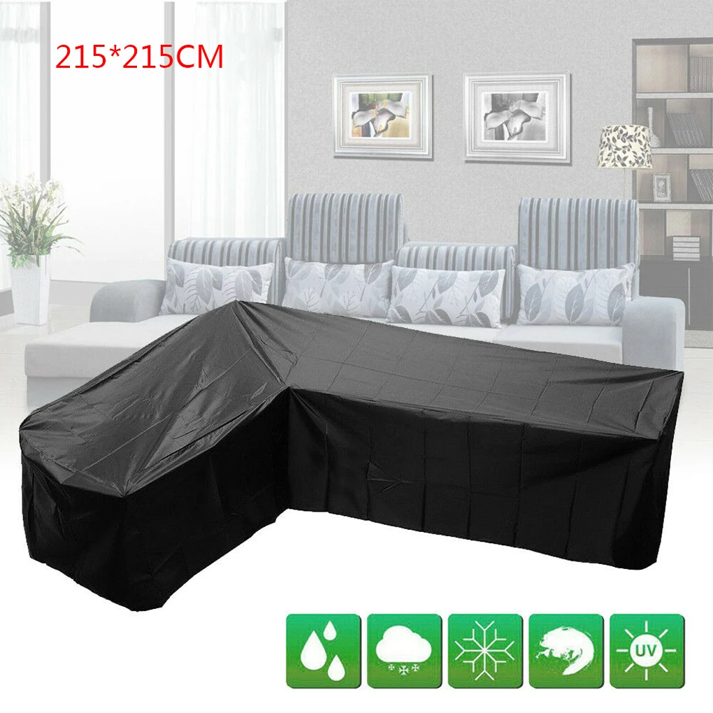 New Sofa Protector Outdoor Garden Waterproof Furniture Corner Cover Dustproof Protective Case V Shape