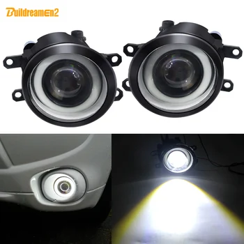 

2 X Angel Eye Fog Light LED Car Front Fog Lamp 12V For Toyota Highlander 4Runner Matrix Solara RAV4 Avalon Yaris Urban Cruiser