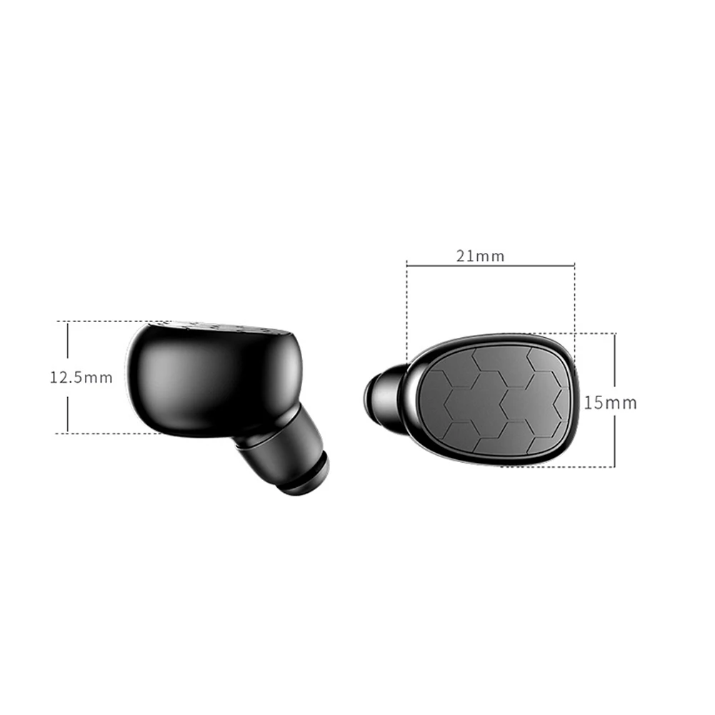 Новинка X1 TWS Портативный беспроводной Bluetooth 5,0 мини наушники-вкладыши стерео наушники гарнитура с зарядным устройством