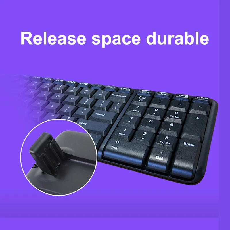 Игровая клавиатура logitech MK220, мышь Combo 2.4GH, беспроводная клавиатура с usb-приемником для настольного компьютера, ПК, ноутбука и Smart tv