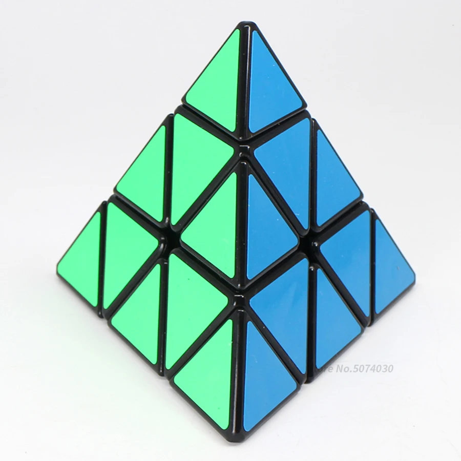 Пирамида куб 3x3x3 Yongjun 3x3 Pyraminxcube магический куб скорость головоломка без наклеек для начинающих игрушки для детей cubo magico
