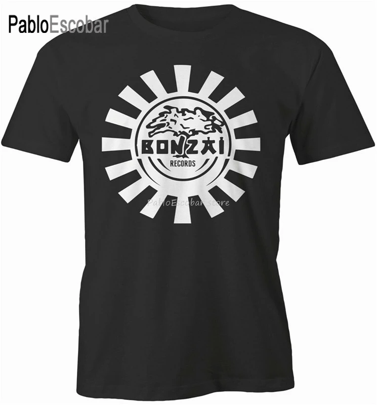 Хлопчатобумажная футболка Bonzai с изображением бельгической техники жесткая Rave