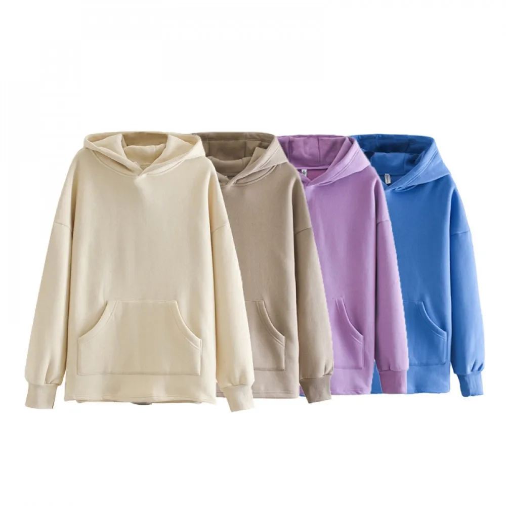 

loose oversize hoodies womens sweatshirt autumn winter fleece hoodies 2020 women clothes