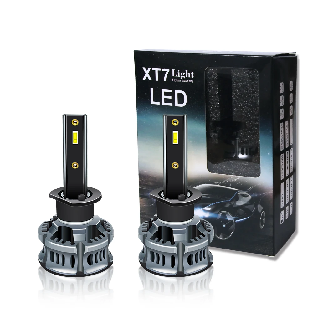 Дорк led H7 canbus H4 7200lm Буле супер яркий светодиодный светильник 60 Вт автомобилей головной светильник s 12v H11 880/881 9005 HB3 9006 HB4 9007 H8 туман светильник лампочка - Испускаемый цвет: White light