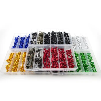 

Motocycle accessories Moto Full Fairing Bolt Kits For yamaha tracer 700 vstar 650 r1 2007 dragstar 650 raptor 700 fz6s Screws