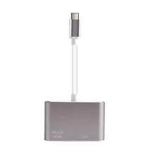 Адаптер USB C к VGA | USB C к HDMI 4K | Thunderbolt 3(USB C type) к VGA HDMI