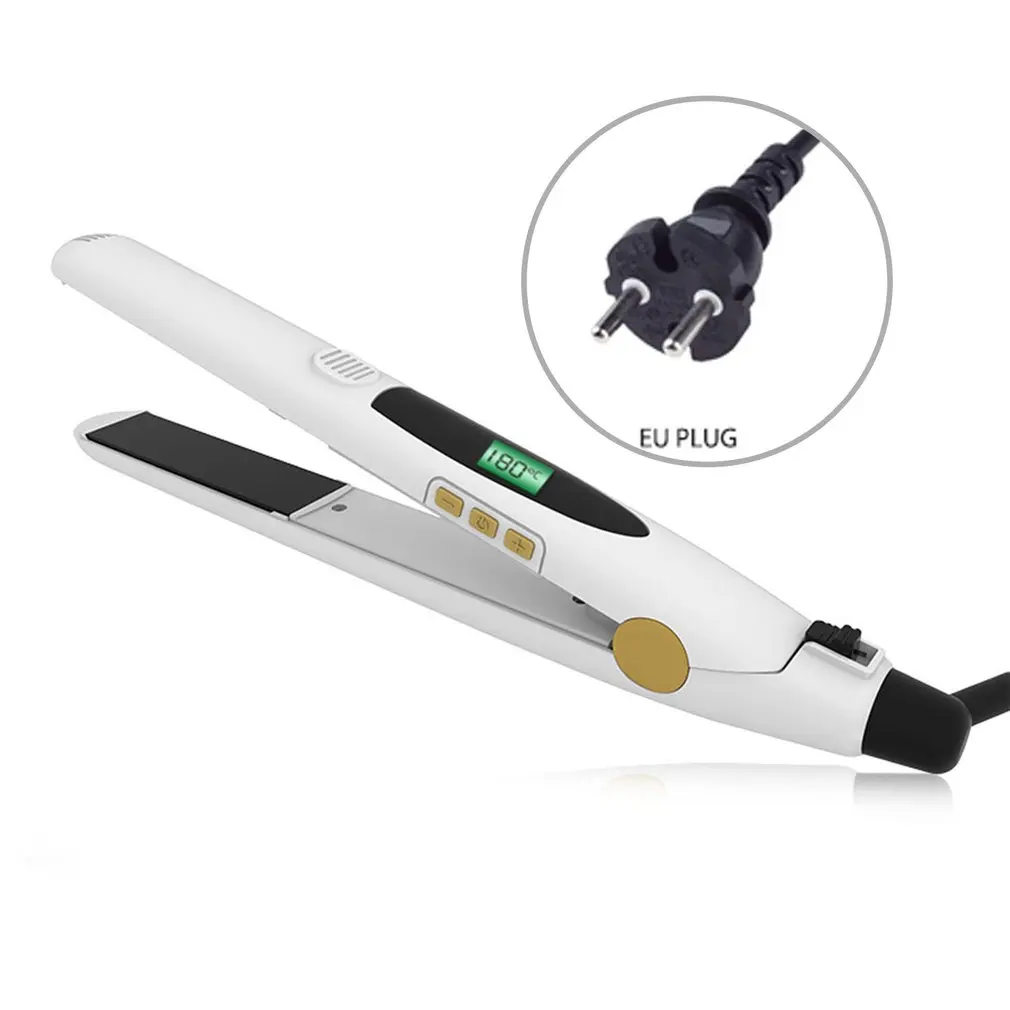 

Display Straight Volume Dual-Purpose Hair Straightener Straightening Plate Splint Electric Curling Iron