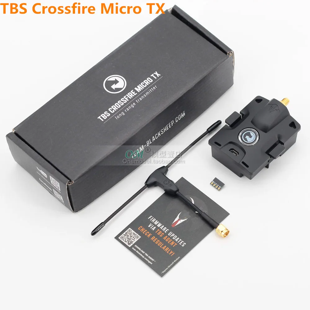 Черный овца TBS Crossfire микро TX передатчик CRSF TX 915/868Mhz радиосвязь Радиоуправляемый Мультикоптер
