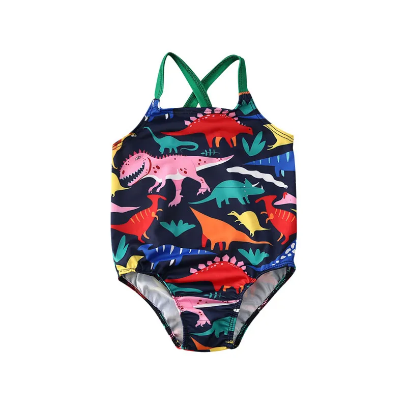 baby girl dinosaur bathing suit