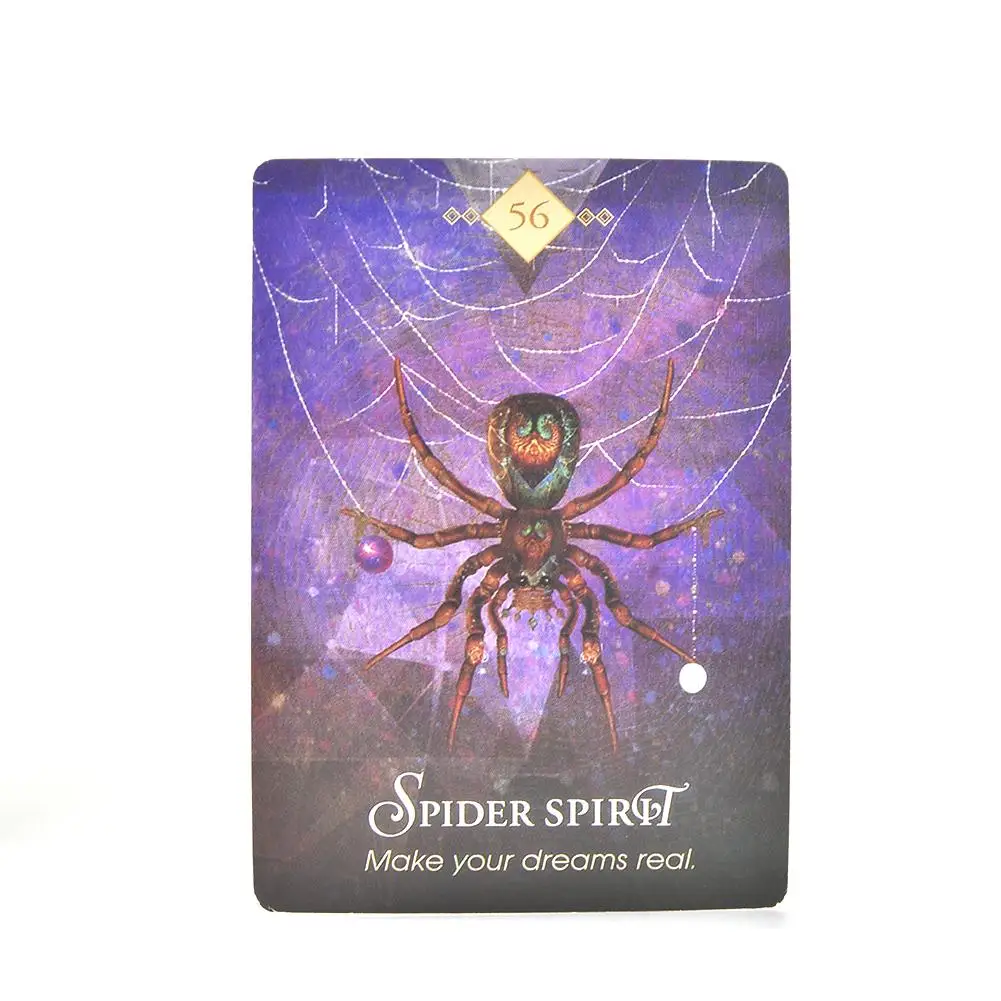 68 шт. карты Таро для Spirit Animal Oracle колода настольные игры Английский для семьи Подарок вечерние игральные карты игры развлечения