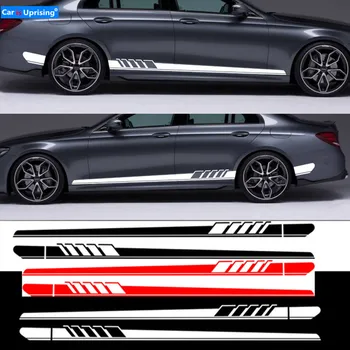 

2pcs Car Side Body Sticker Vinyl Decal Long Stripe Stickers for Alfa Romeo MiTo Giulietta Giulia Stelvio 4C ALFA Car styling