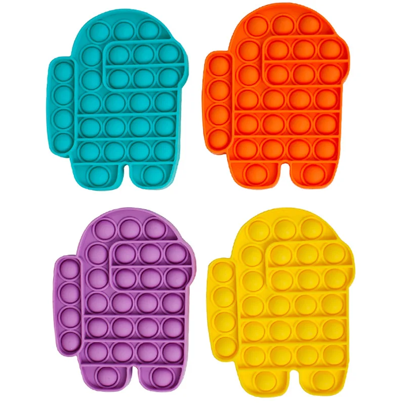 Parmi nous, jouets anti-Stress de 15cm, modélisation d'anime, autisme, l'anxiété, jouet sensoriel pour enfants