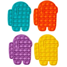 Parmi nous, jouets anti-Stress de 15cm, modélisation d'anime, autisme, l'anxiété, jouet sensoriel pour enfants