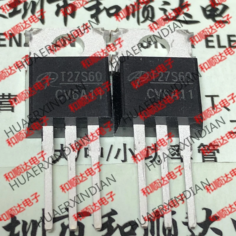 5 шт., новые оригинальные кнопки T27S60 AOT27S60-220 600V 27A