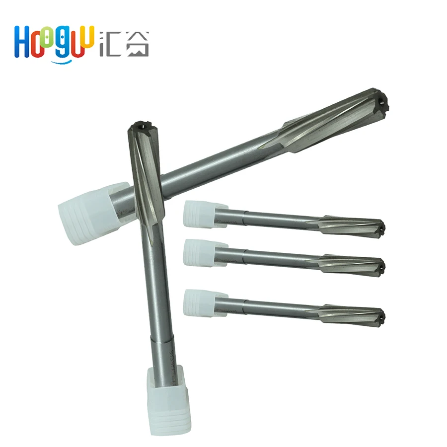 Hot Sale High Quality Reamer HSS Straight Shank Spiral Machine Adjustable Reamer Valve Seat Cutters Reibahle 4