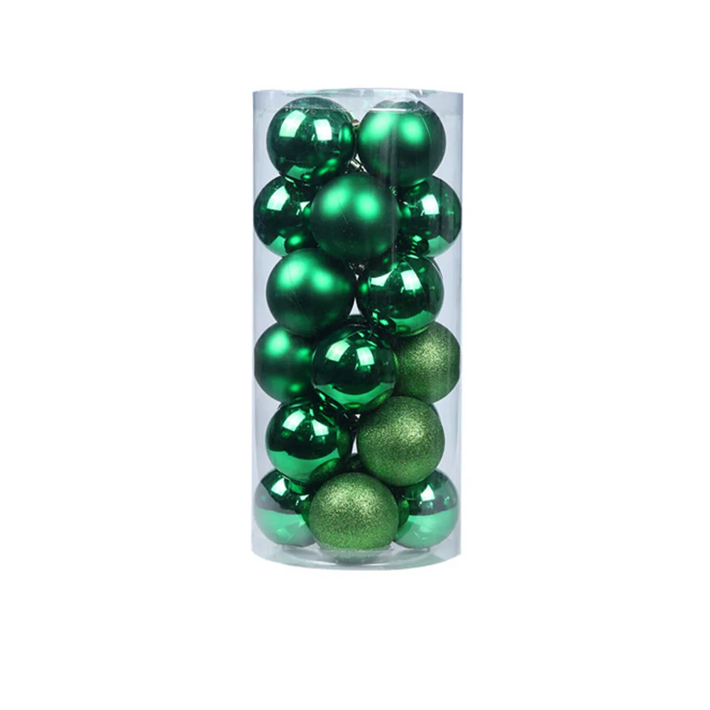 

24pcs 6cm Christmas Tree Ball Decorations For DIY Xmas Party Wedding Ball Baubles Hanging Ornament For Home Christmas Decoration