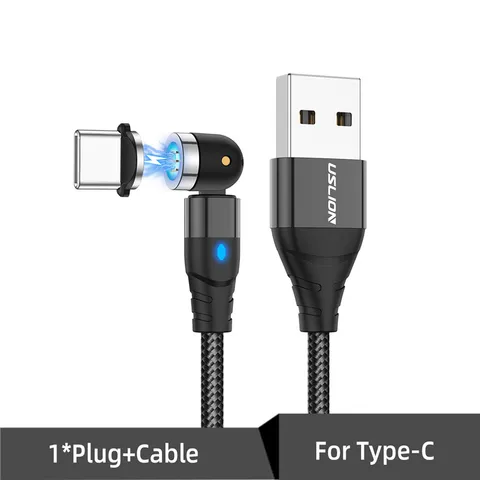 3A Magnetic Cable For iPhone 11 12 13 Fast Charging Magnet Charger Micro USB C Type C Cable Phone Wire Cord For Xiaomi