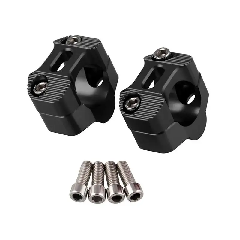 1 пара мотоцикл 1 1/8 дюймов CNC алюминиевый руль стояки 28 мм Регулируемые жировые зажимы руль стояк для мотоцикла
