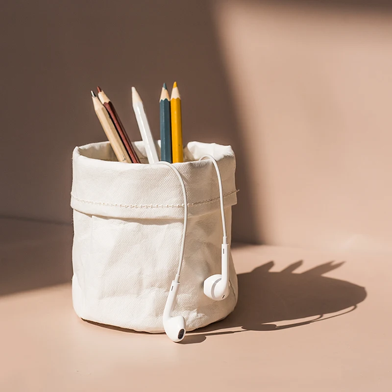 2020 New Style Waterproof Flower Pot Cover Multifunctional Desk Organizer Cosmetic Pen Box For Home Decor pot