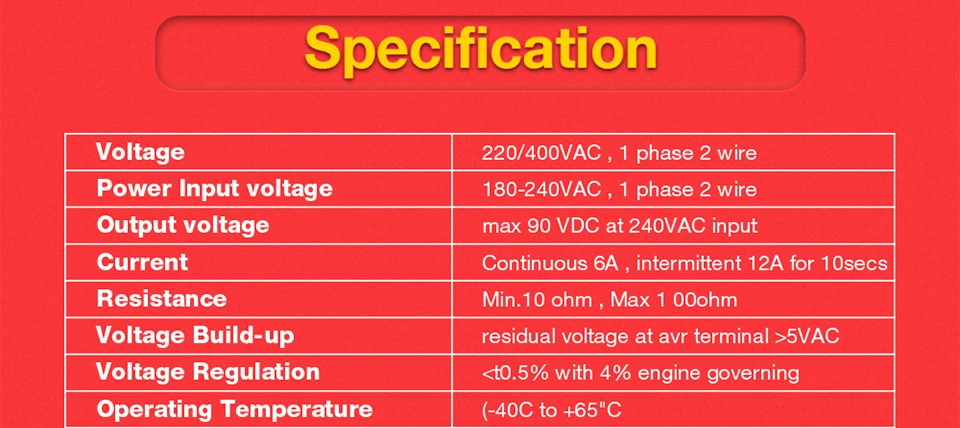 GAVR-15B avr Генератор Регулятор напряжения трехфазный Универсальный бесщеточный регулятор напряжения s/стабилизаторы