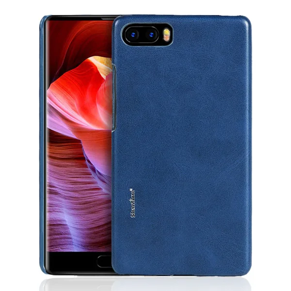 BLUE Роскошный Винтажный чехол из искусственной кожи для Bluboo S1, чехол для Bluboo S1, деловой чехол Bluboo, аксессуары - Цвет: BLUE