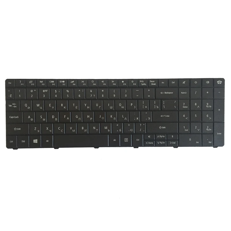 Clavier AZERTY Français Neuf Pour Packard Bell Easynote NEW90 & Autres - Noir, Compatible Acer/Asus
