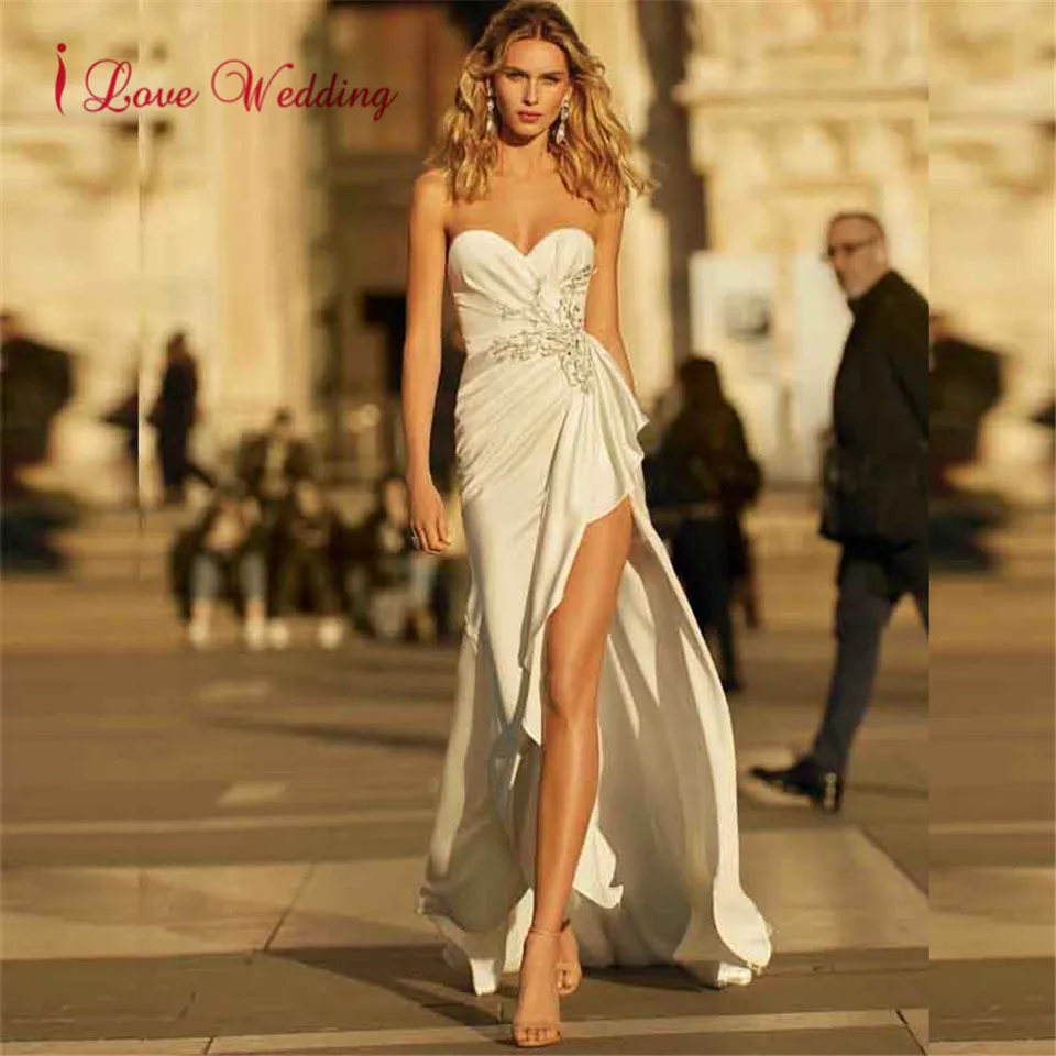 Vestido de novia, Милое Свадебное платье без рукавов, изготовленное на заказ, плиссированное вечернее длинное свадебное платье для невесты