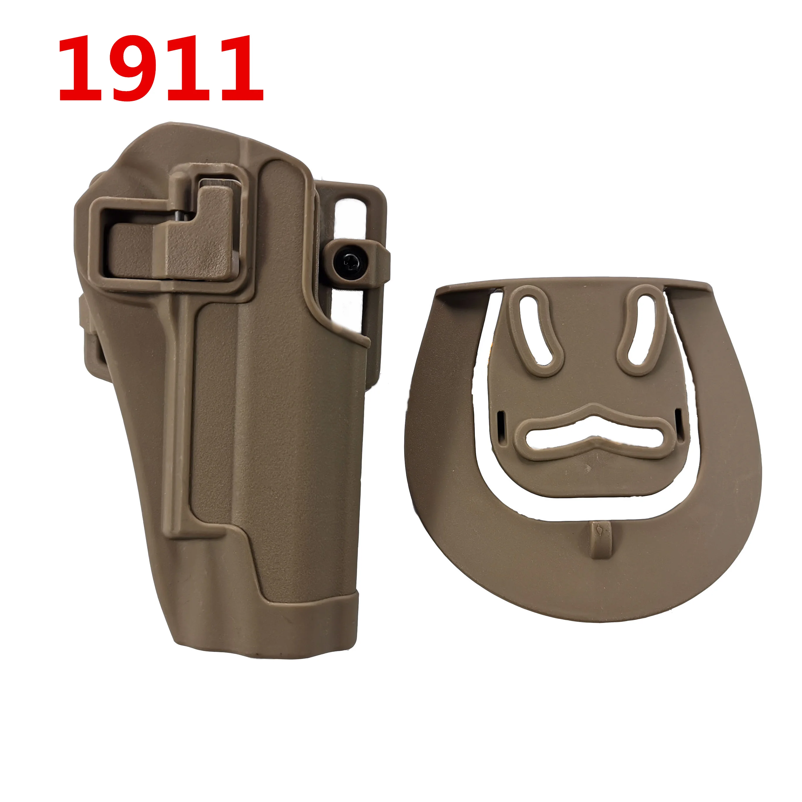 

Quick Drop Hunting Shooting Gun Belt Holster Tactical Colt 1911 Army Combat Pistol Right Hand Gun Carry Case Holster