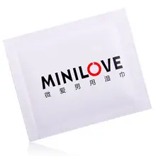 10pcs Minilove Wipe Fast Delivery Free Shipping Drop Shipping Best Quality Man Prolong Sex Intercourse Time Negotiated Detail