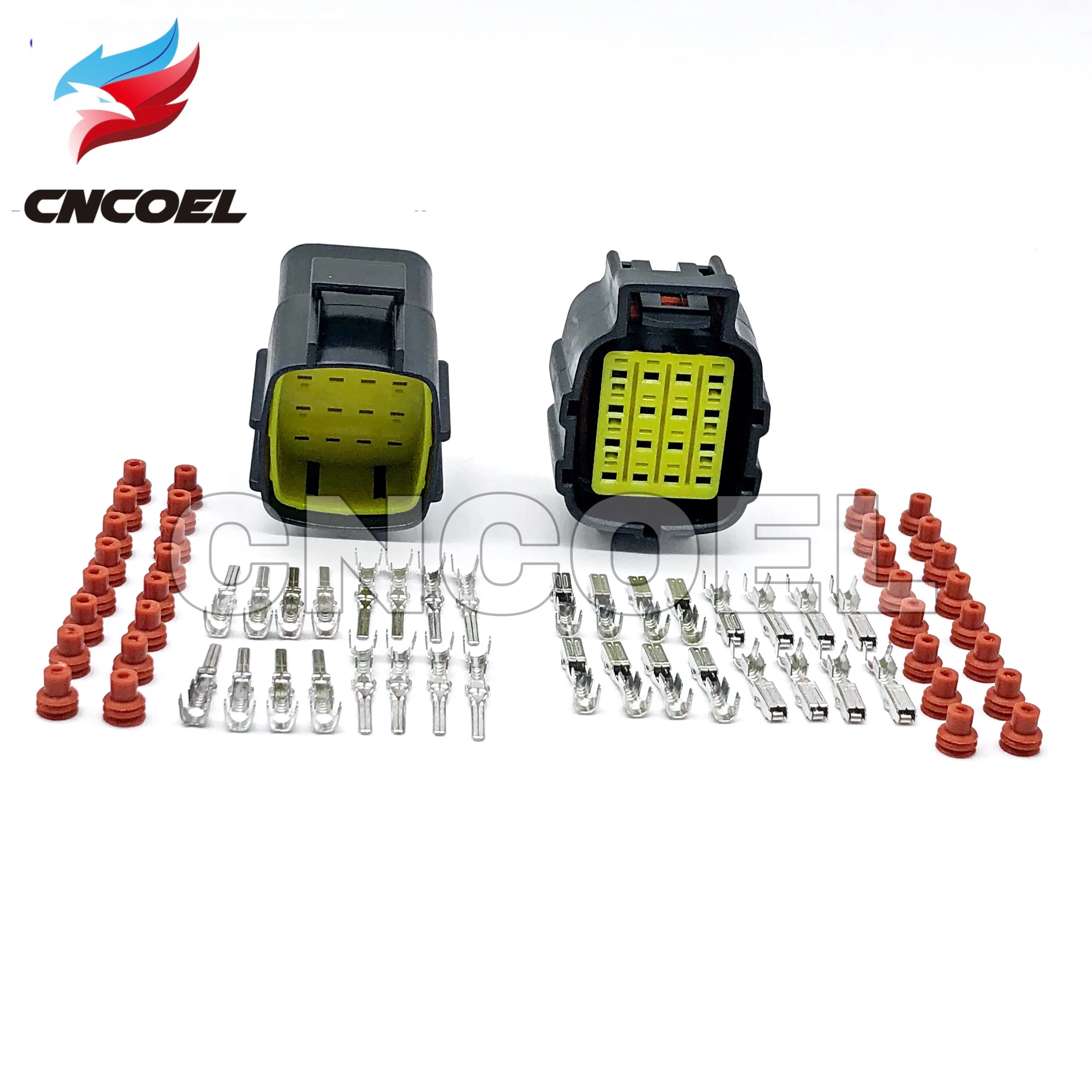 Наборы Tyco/Amp 16 способ/контактный автоматический разъем для Denso 368047-1/368049-1 368050-1 женский и мужской автомобильный разъем