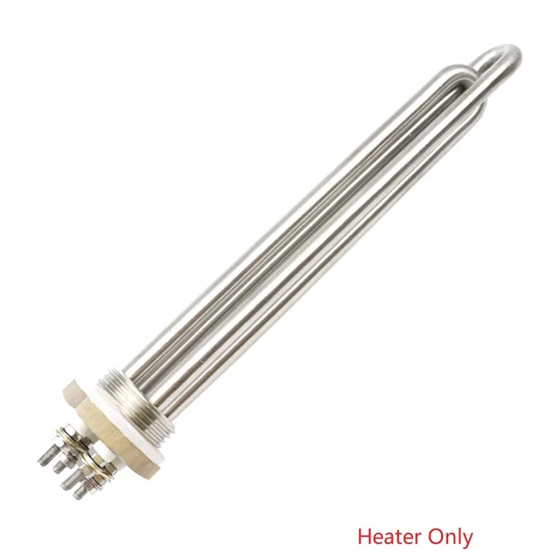 60V 1000W DN25 Stainless Steel 304 Immersion Tubular Heater DC Solar  Resistance for Water Heater - AliExpress