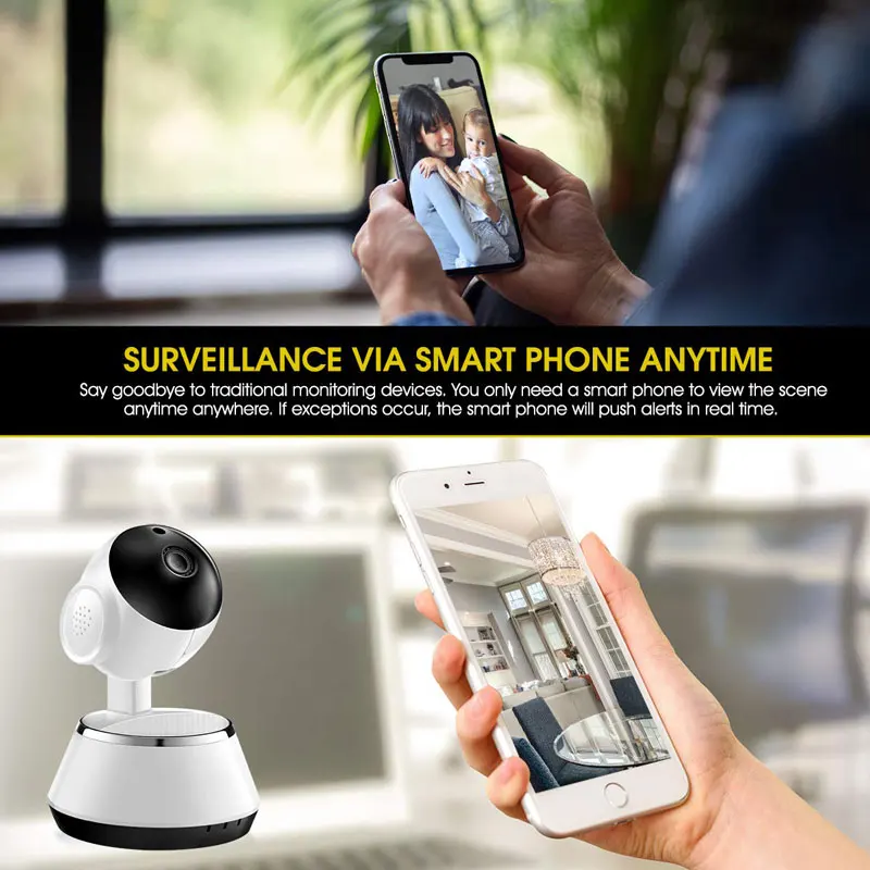 JOYZON 1080P 720P домашняя ip-камера безопасности двухсторонняя аудио Беспроводная мини-камера ночного видения CCTV WiFi камера детский монитор