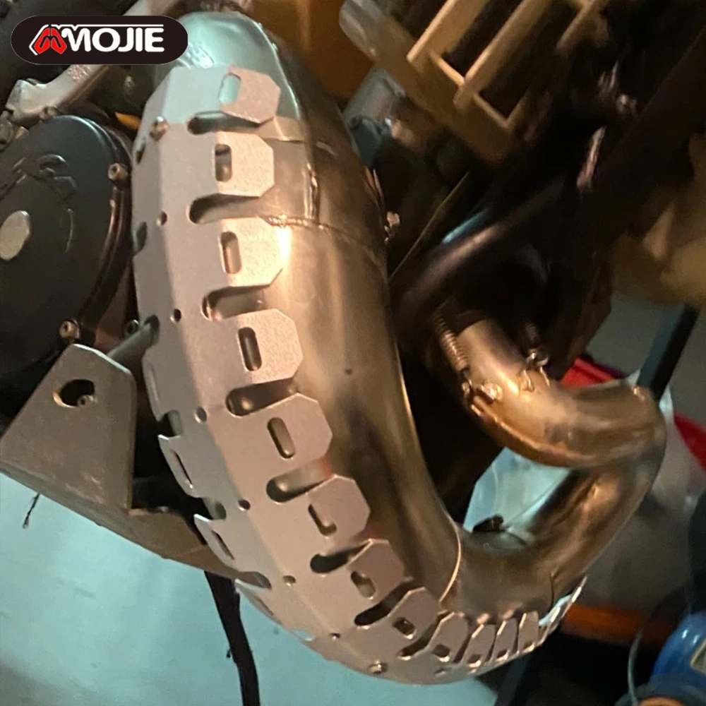 Защитный экран для выхлопных газов мотоцикла Suzuki RMZ250 RMZ400 RMX250 RMZ450 RMX400 RMX450 DRZ250 DRZ400