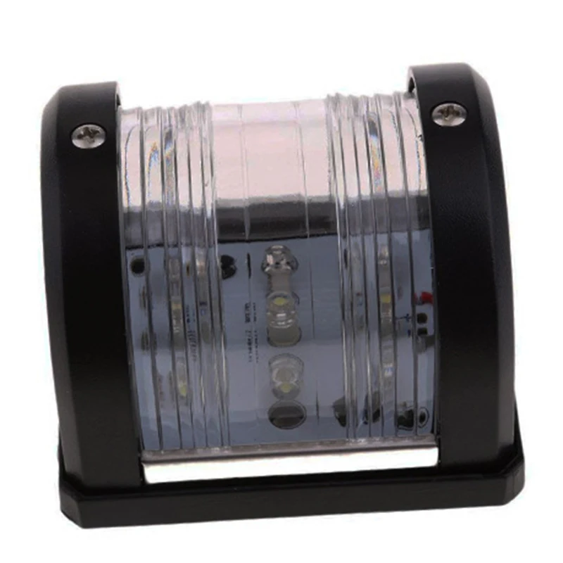 Лодка для яхты, выделенная Dc12V из нержавеющей стали, водонепроницаемая 135 градусов, сигнальная лампа, Круизный корабль с белым светом, Парусный кормовой светодиодный фонарь
