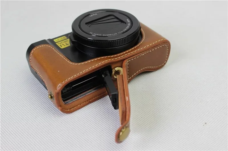 

Panasonic LX10 Camera Bag Leather Case Base LX10 Semi-Case + Splittable Battery