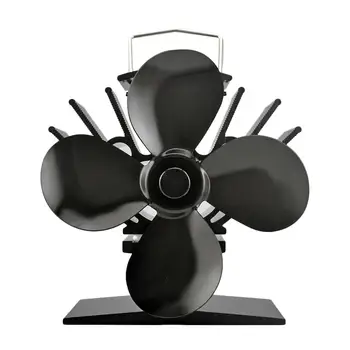 

Mini Fireplace Fan Fast Speed Ultra-quiet High Temperature Resistance Wood/Log Burner Accessories